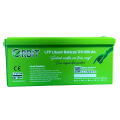 Orbit 12 V 200 Ah LifePO4 Marin Bluetooth Lityum Akü