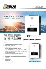 Orbus 48V 10.2Kw Mppt Tam Sinüs Akıllı İnverter