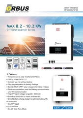Orbus 48 V 8.2 Kw Mppt Tam Sinüs Akıllı İnverter