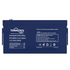 Tommatech Marine 12.8 V 200 AH LFP LİFEPO4 ABS+PC Kasa Lityum Batarya
