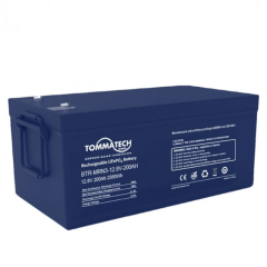 TommaTech Marine 25.6 V 100 Ah LİFEPO4 ABS+PC Kasa Lityum Batarya