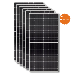 TommaTech 600 W 144 PM Half Cut Topcon Güneş Paneli - 6 Adet