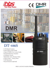 HBS DT-446S DİJİTAL/ANALOG PMR EL TELSİZİ