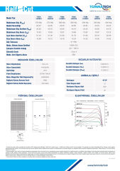 TommaTech 600 W 144 PM Half Cut Topcon Güneş Paneli - 8 Adet