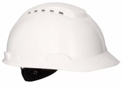 3m H700 Baret Beyaz Vidalı Uv'li Havalandırma Delikli