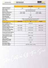 Mexxsun 12/24V 30A MPPT Şarj Kontrol Cihazı