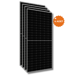 TommaTech 620 W Diamond Bifacial Half Cut Topcon Güneş Paneli - 4 Adet