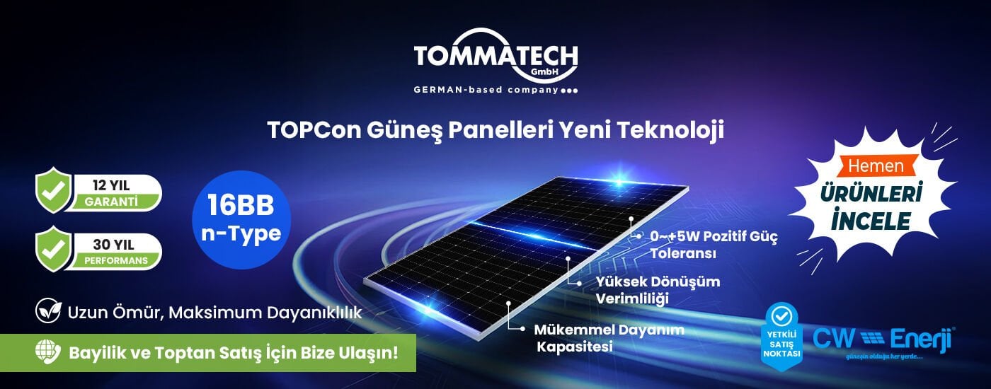 Topcon Güneş Panelleri