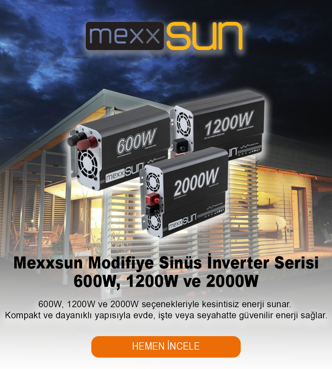 Tam Sinüs İnverter